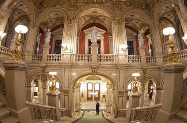 Vienna's State Opera House (Photo by JOE KLAMAR / AFP)
