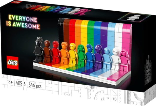 Lego celebrates diversity with rainbow-coloured figurines