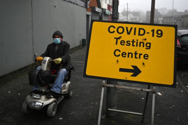 How can tourists and visitors in Switzerland get a Covid test?