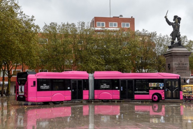 Where in France can you travel on public transport for free?