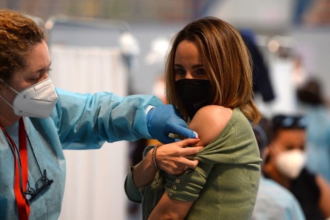 Almost 50 percent of Spanish residents have received one dose of the coronavirus vaccine, as the Delta variant begins to dspread in Spain