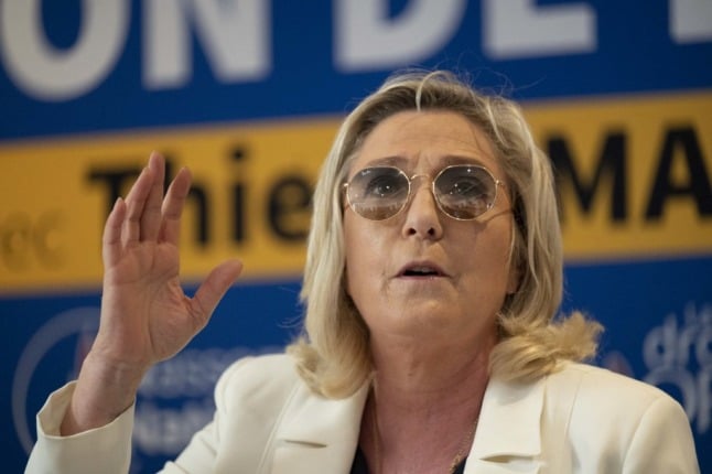 Far-right leader Le Pen tours France ahead of French regional polls