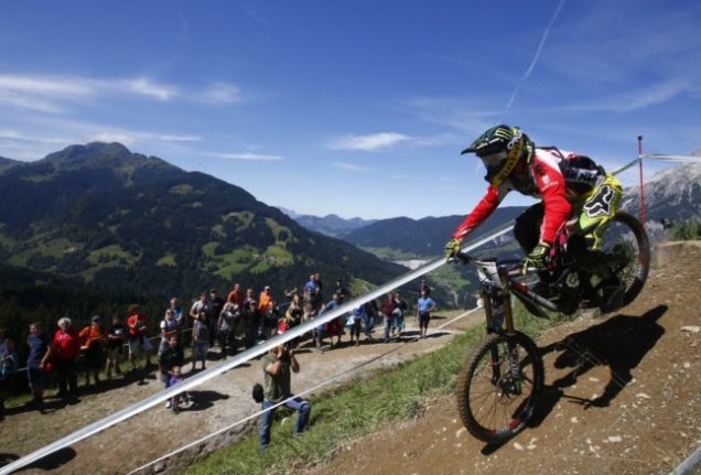 Mountain biking is becoming more popular Photo by ALEXANDER KLEIN / AFP)
