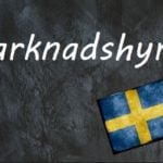 Swedish word of the day: Marknadshyra
