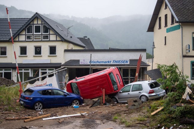 'Like a war zone': Stunned Germans count cost of floods                        