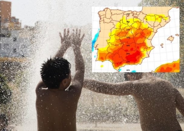 Nearly 50C: Southern Spain set to sizzle in historic heatwave 