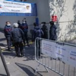 Extra police protection after dozens of attacks on French vaccine centres
