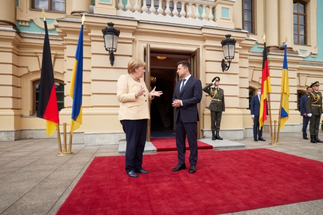 Russian gas must not be 'weapon' against Ukraine: German Chancellor Merkel