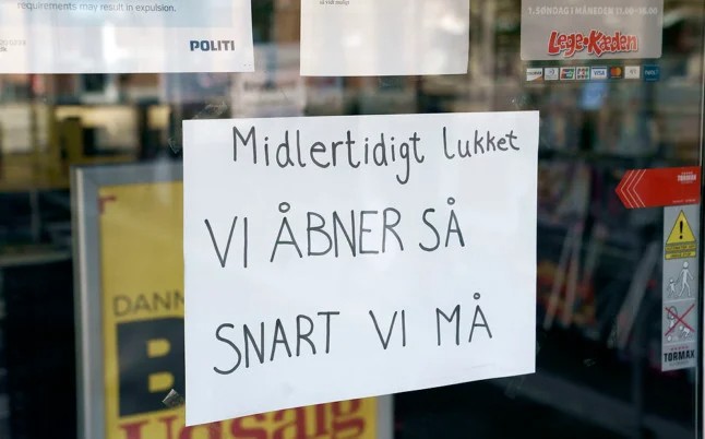 Denmark to end all local Covid-19 lockdowns on Wednesday 