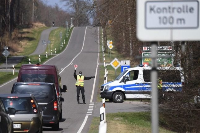 Holidaymakers travelling by car and train stopped for Covid test checks at German borders