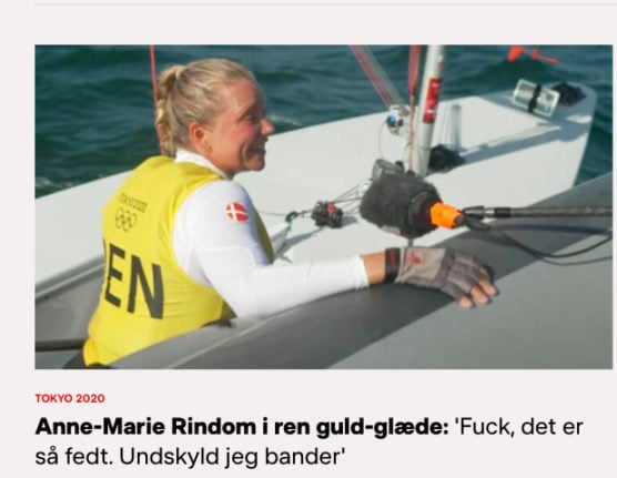 Olympic-level swearing: Why do Danes drop the F-bomb so often?