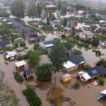 'Don't come here': Swedish city of Gävle flooded after DOUBLE a month's worth of rain falls overnight