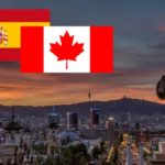 Where in Spain do all the Canadians live?