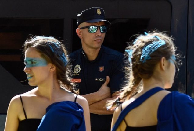 Spanish police wrong-footed as 25,000 students party at Madrid university