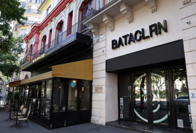 The Bataclan cafe and theatre in Paris