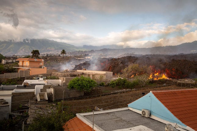 Toxic gas fears as Canary Islands volcano lava nears sea