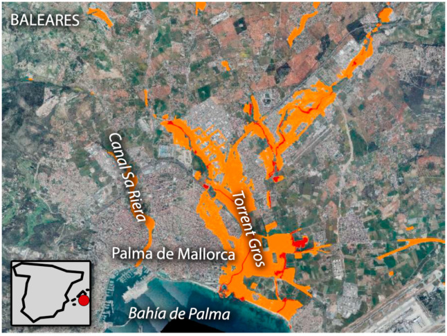 MAPS: The places in Spain which are most at risk of recurring flash floods