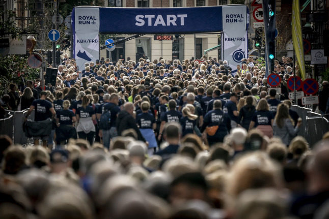 The Royal Run in Copenhagen, September 12th. Large public events are now back with Denmark reopened and most of its population vaccinated.