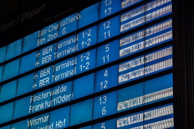 How to navigate the Deutsche Bahn train strikes in your region of Germany