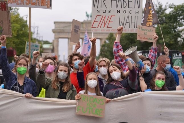 UPDATE: Greta Thunberg joins German climate strikes before vote 'of a century'