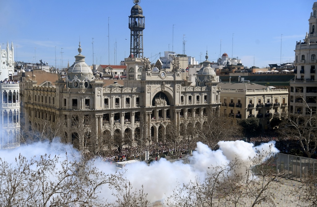 Mascleta, Valencia