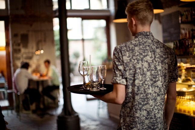 Bar and restaurant worker in Gothenburg