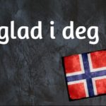 Norwegian expression of the day: Glad i deg