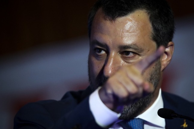 Salvini stands trial on migrant kidnapping charges.