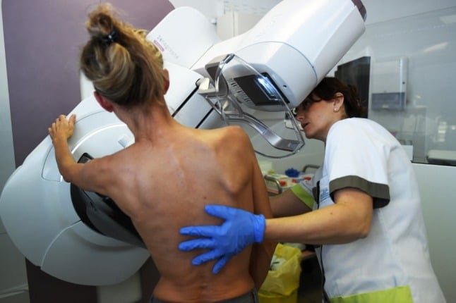 Breast cancer screening is free in France