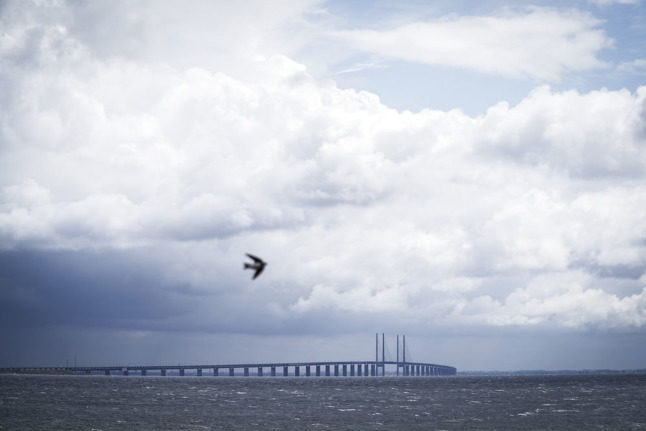 The Øresund Bridge. Sweden moves to green in Denmark's travel guidelines as of Saturday.