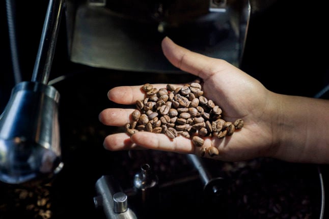 A photo of coffee beans in Denmark. Consumers in the country may soon notice a higher cost per cup.