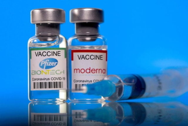 The Pfizer and Moderna Covid-19 vaccines are available to all eligible age groups in Denmark. Denmark has corrected an earlier statement and said it will continue to give the Moderna vaccine to under-1$8s if they request it. 