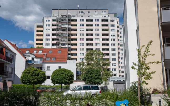 A new-build development in Frankfurt am Main.