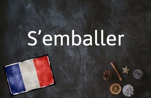 French phrase of the day is 's'emballer'.