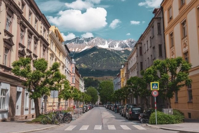 A view of Innsbruck