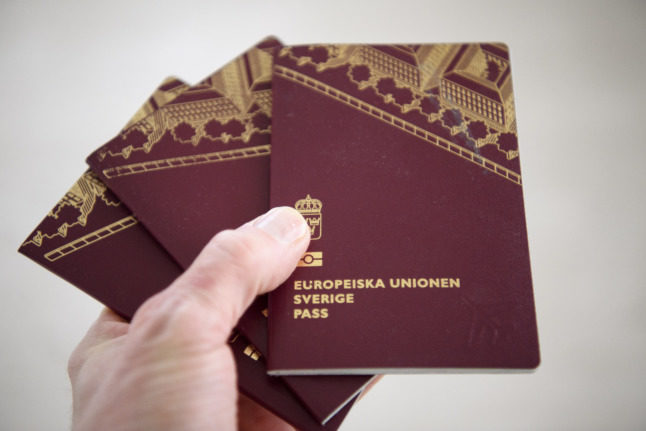 Swedish passports