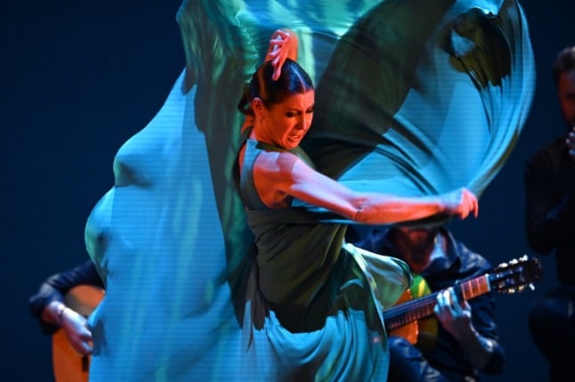 Flamenco superstar Sara Baras performs in New York. 