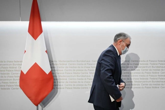Swiss President Guy Parmelin