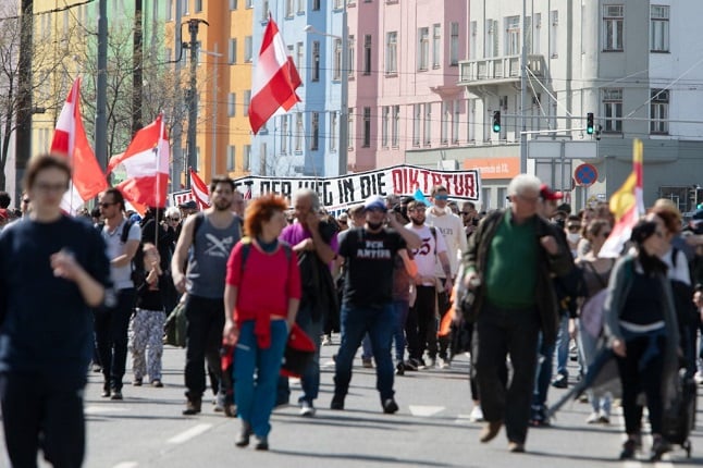What measures against foreigners is Austria's far-right trying to take?