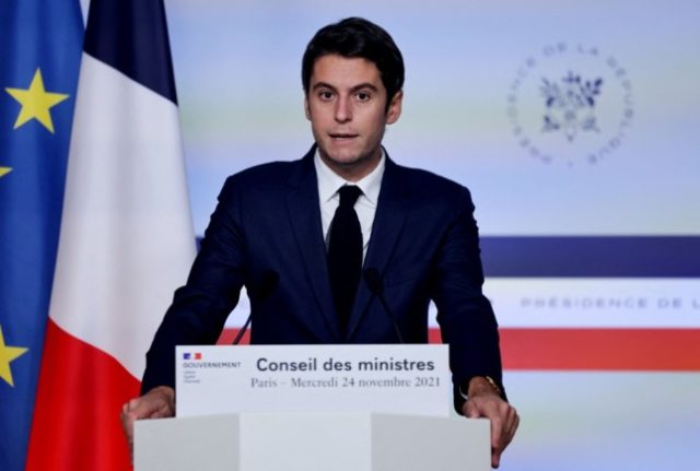 French government spokesman Gabriel Attal.