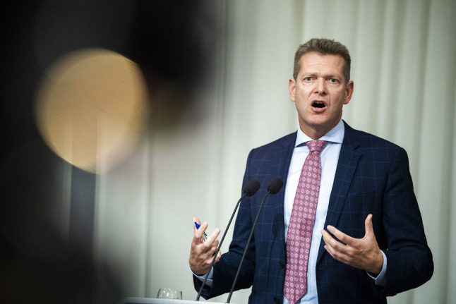 The director of the Danish Health Authority, Søren Brostrøm, who has added weight to calls for the country to reinstate its Covid-19 health pass amid surging infections.
