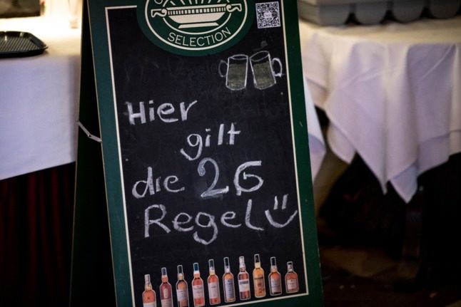 Berlin restaurant Covid rules
