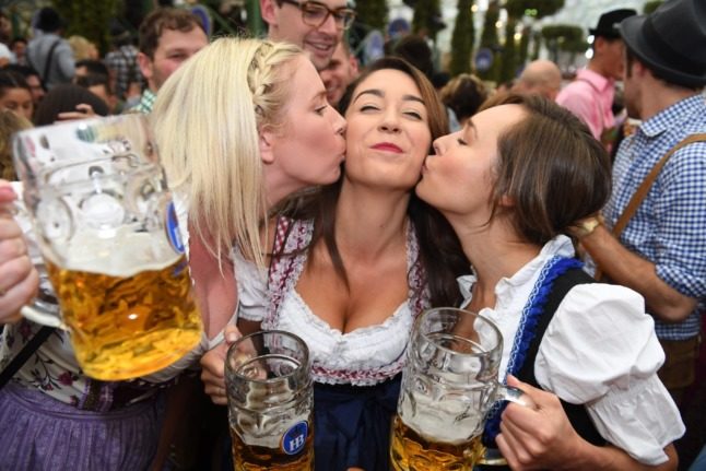 Oktoberfest celebrations in 2017. 