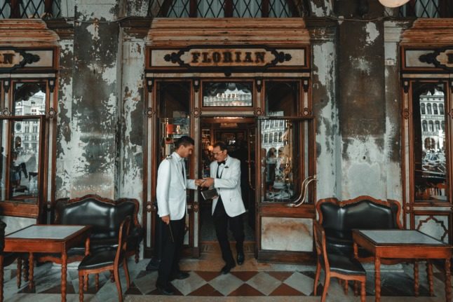 Venice’s Caffè Florian, founded in 1720, claims to be the oldest café in Europe still in operation.