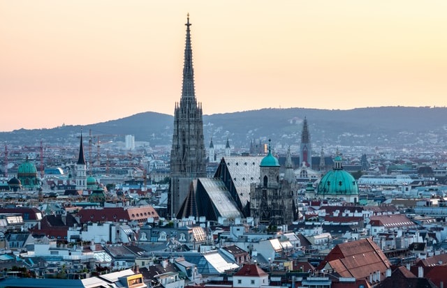 Vienna skyline