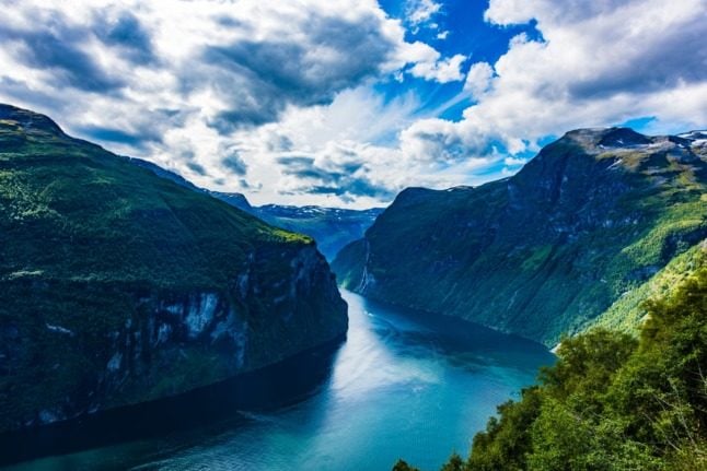 Norway's name may come from it's fjords, pictured is one of the country's many fjords.