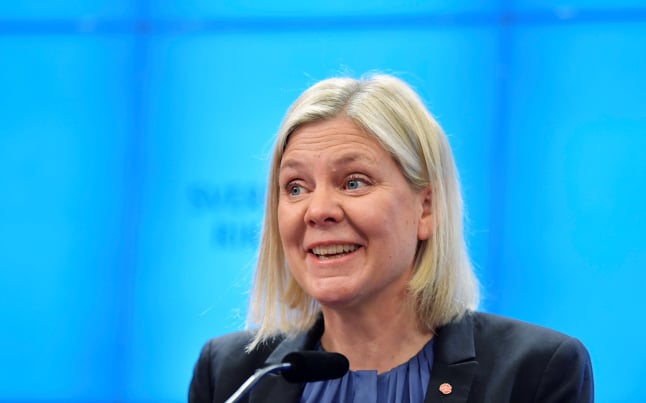 Will Sweden get its first female prime minister today?