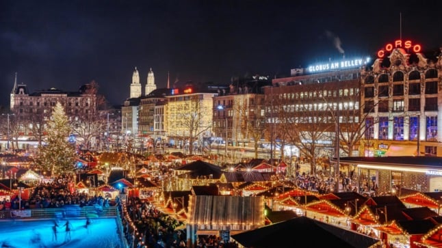A Covid certificate is compulsory to access Christmas market in Zurich. 