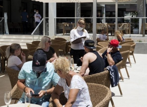 Spain’s Andalusia to require Covid health pass at most outdoor bar terraces 