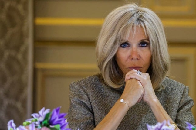 French First Lady, Brigitte Macron, has been targeted by transphobic fake news